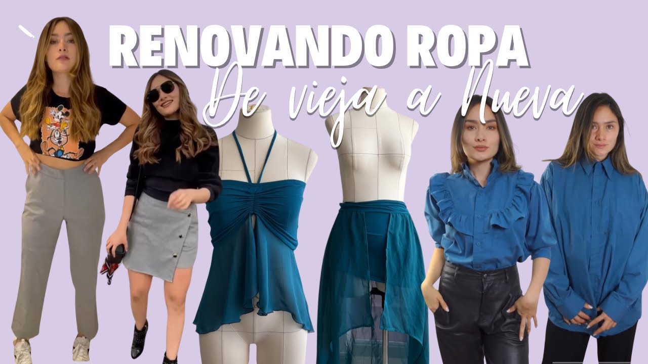 Las mejores TRANSFORMACIONES de ropa. 5 ideas para renovar tu armario GRATIS