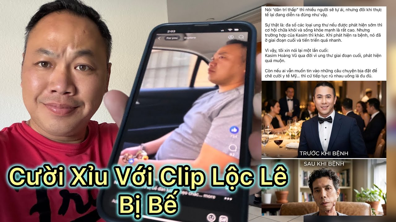 Bạn Kasim Hoàng Vũ lên tiếng về tin đồn thất thiệt…Cười xỉu với đàn lươn vợ Quý Bình khi Lộc Lê…