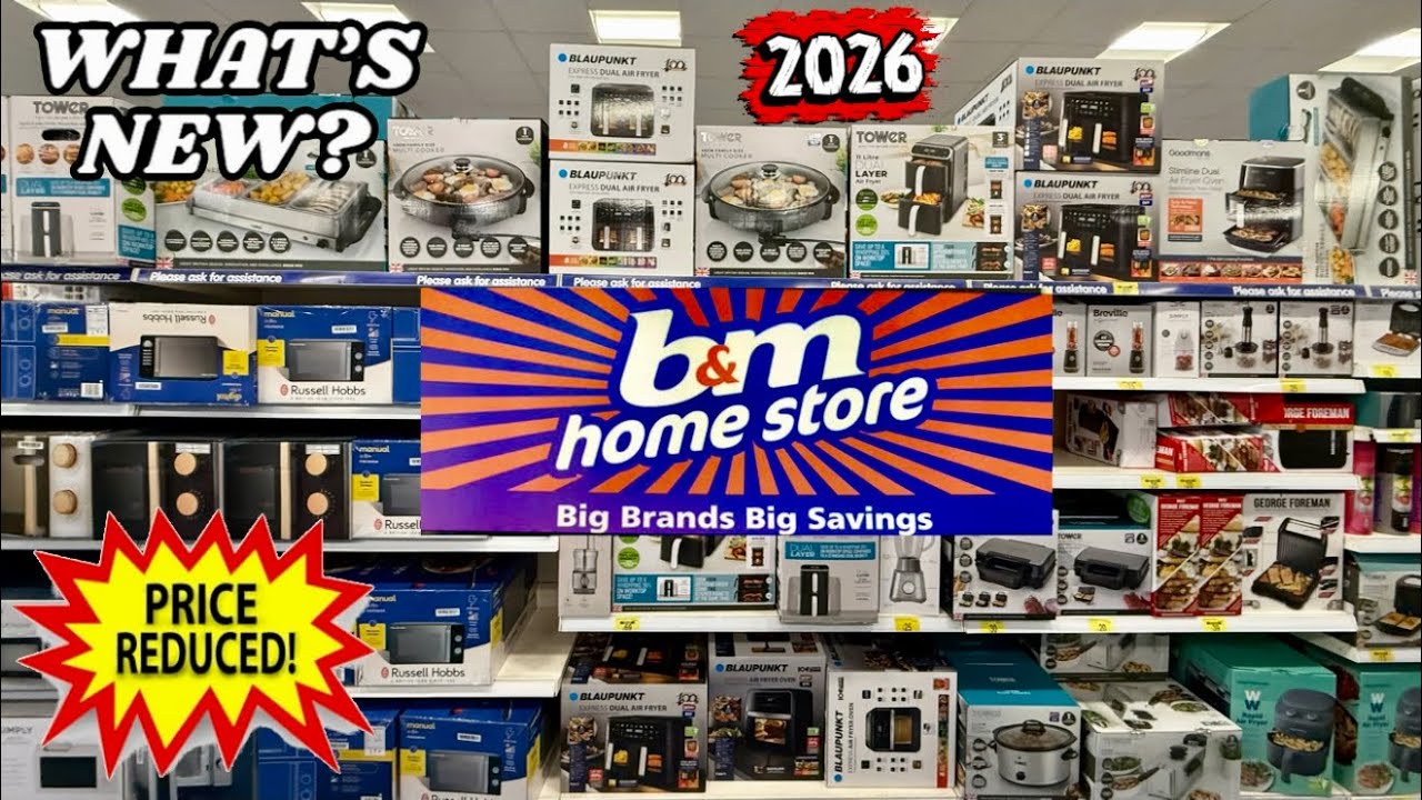 B&M Kitchen items and Crockery Price Reduced 2026 . What’s New in B&M . Full Walking tour 2026 .