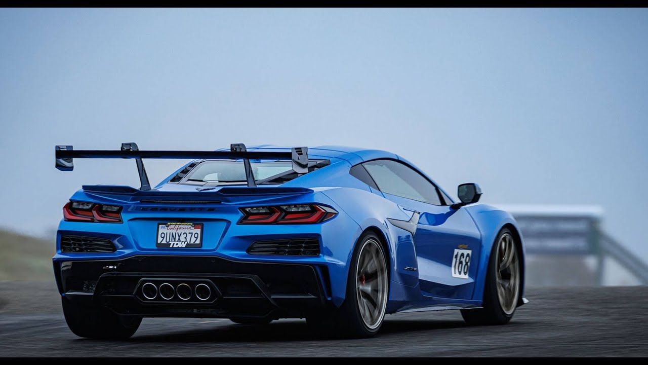 2025 Corvette C8 Z06 at Thunderhill East Bypass - PB 1:53.3