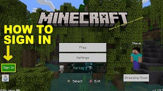 How To Sign in Minecraft Education