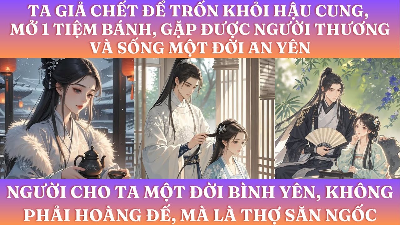 TA GIẢ CHẾT ĐỂ TRỐN KHỎI HẬU CUNG, MỞ 1 TIỆM BÁNH, GẶP ĐƯỢC NGƯỜI THƯƠNG VÀ SỐNG MỘT ĐỜI AN YÊN