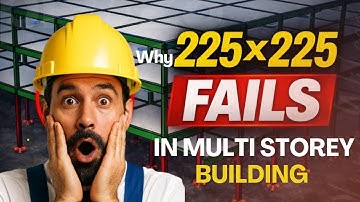 Why 225×225 Columns Fail in Multi-Storey Buildings