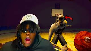 A HORROR GAME WHERE YOU PLAY BASKETBALL AGAINST AN ENTITY..