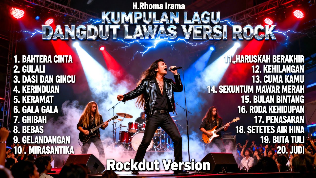 Kumpulan Lagu Dangdut Lawas H. Rhoma Irama Versi Rock | Rockdut Full Album Terbaik Sepanjang Masa