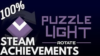 [STEAM] 100% Achievement Gameplay: Puzzle Light: Rotate [SOLUTIONS]