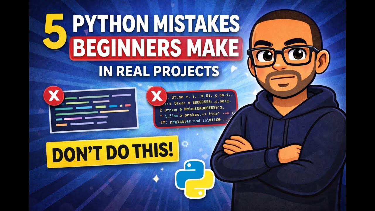 5 Python Mistakes Beginners Make in Real Projects