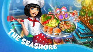 COOKING FEVER | NEW RESTAURANT | THE SEASHORE screenshot 3