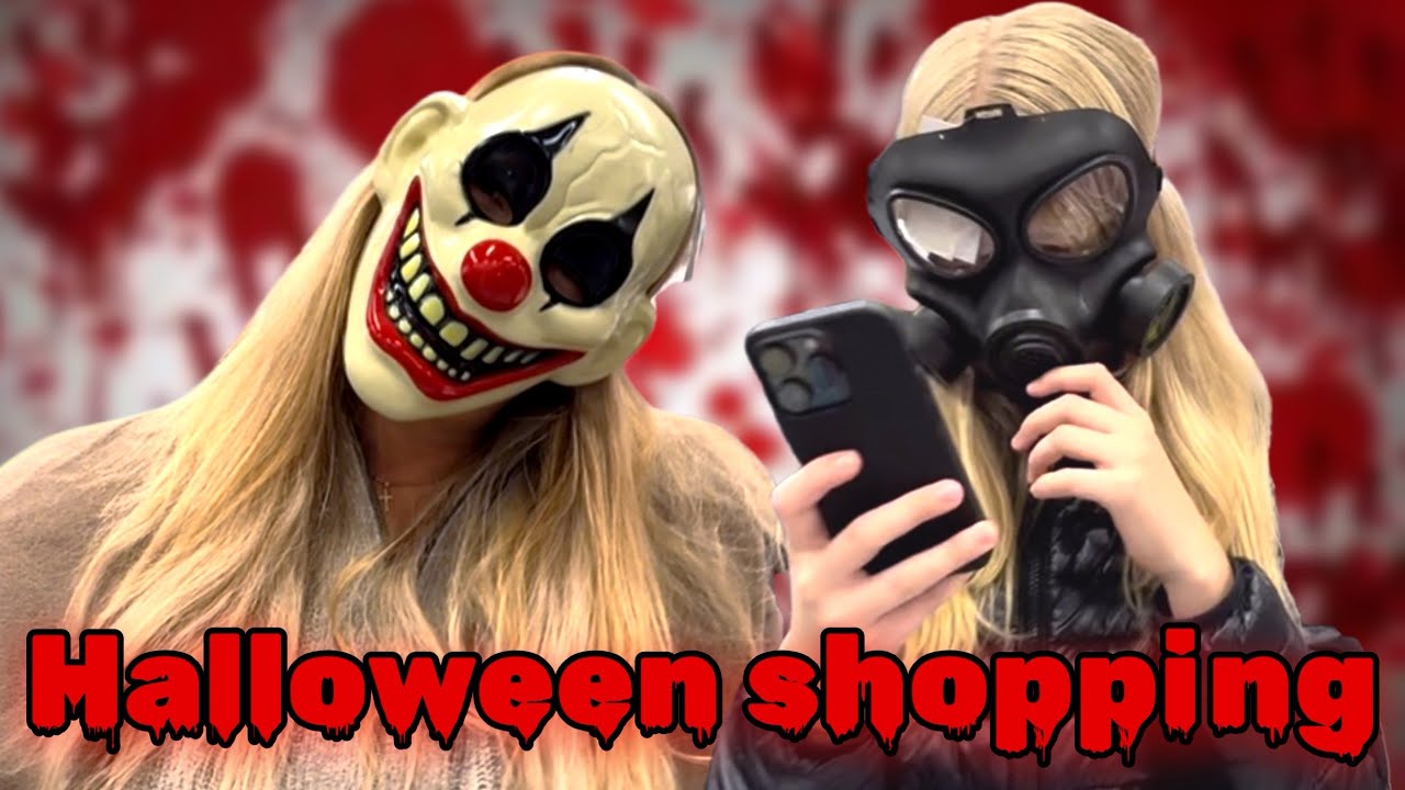 Shoppar läskiga HALLOWEEN DEKORATIONER