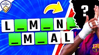 GUESS THE PLAYER WITH MISSING LETTERS | FOOTBALL QUIZ 2025 screenshot 5