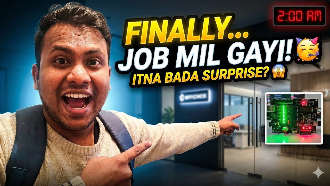Finally! Job Mil Gayi 🥳 | Raat Ke 2 Baje Tak Coding 💻 | Rahul Warade Vlogs