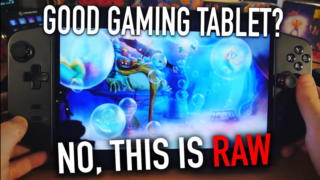 This Thing is RAW: Piccolo G-Series1 10.5" Handheld Gaming Tablet