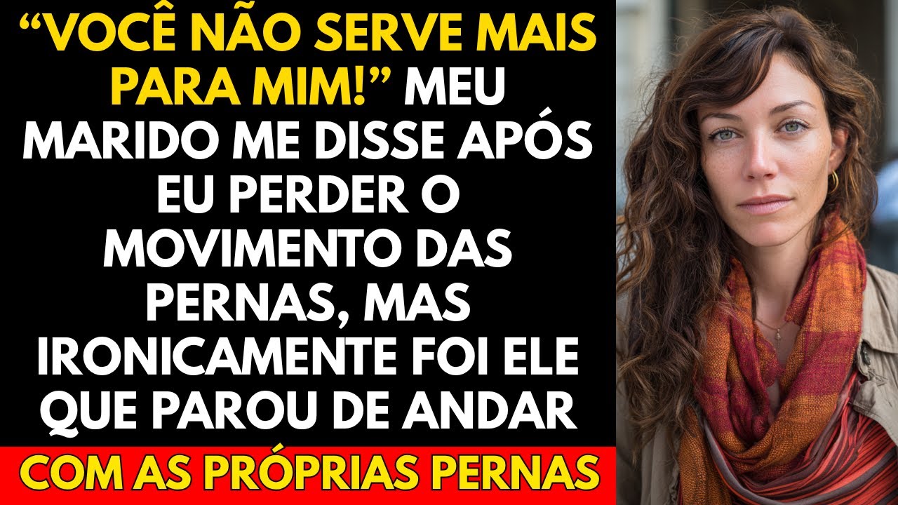 “Você Não Serve Mais Para Mim!” Meu Marido Me Disse Após Eu Perder o Movimento Das Pernas, Mas...