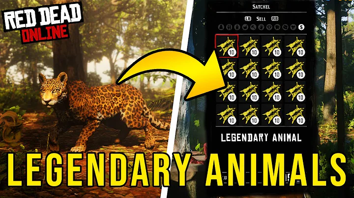 How To Find Legendary Animals Red Dead Online (RDR...