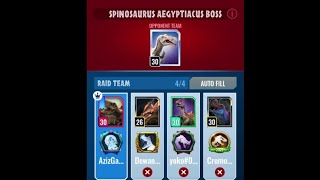 Spinosaurus Aegyptiacus : Random Raid, No Strategy