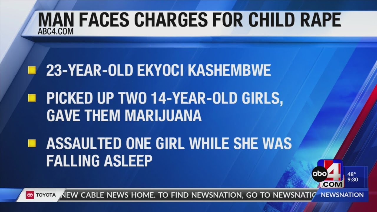 Man charged with child rape, sexual abuse in Salt Lake City after admitting to sex with 14-year-old