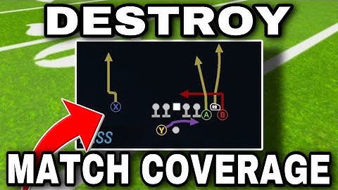How to DESTROY Match Coverage Every Play in Madden 23