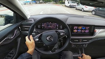 2021 Skoda Scala 1.0TSI - POV test drive