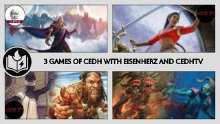 3 #cedh games with ⁨@EisenherzMTG⁩ and ⁨@cedhtvgameplay3974⁩: Urza - Sisay - Rog/Thras - Tymna/Dargo