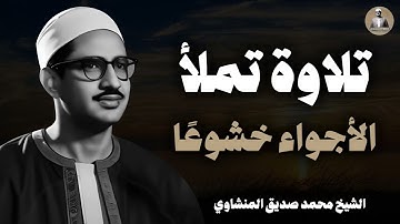 احبس دموعك إن استطعت | تلاوة تملأ الأجواء خشوعًا | الشيخ محمد صديق المنشاوي