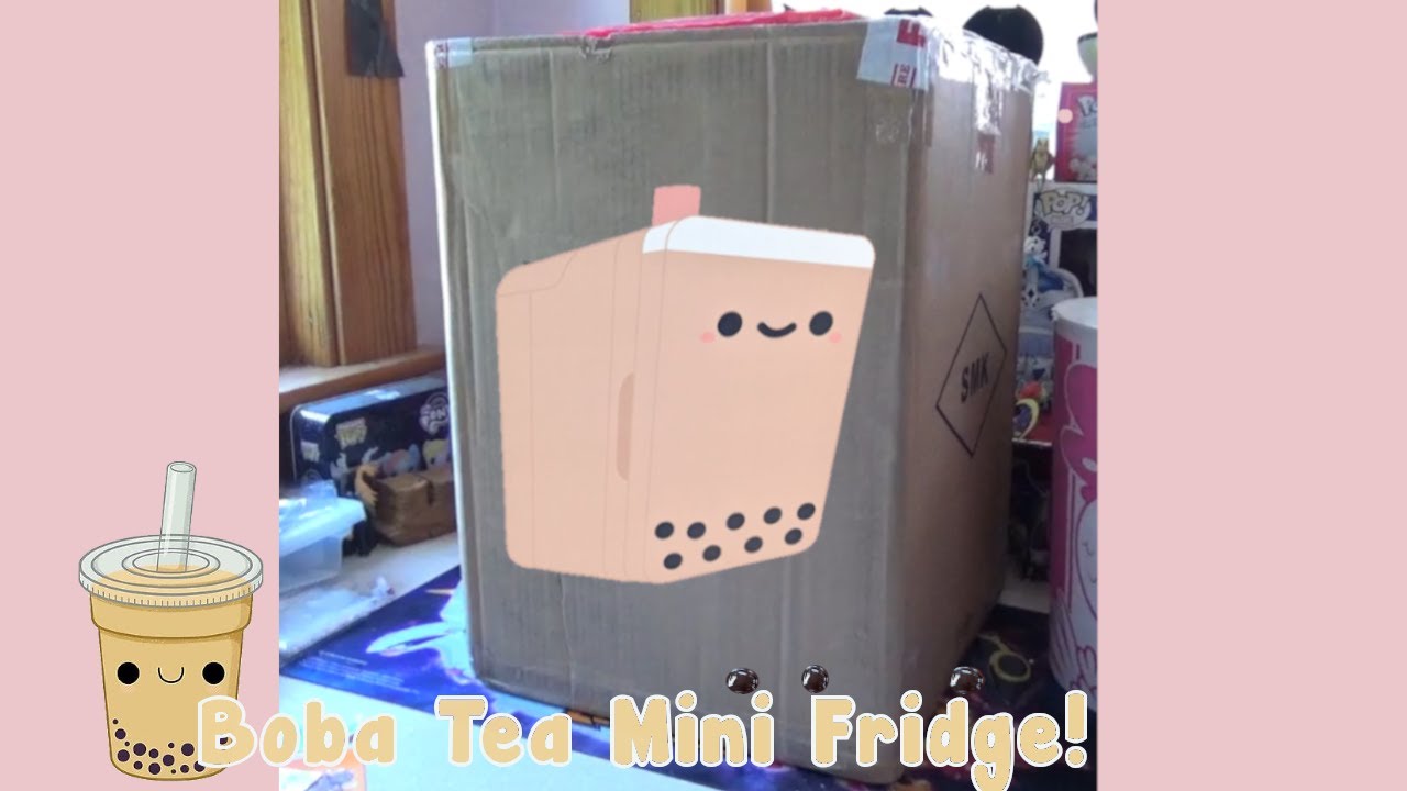 Unboxing the *LIMITED EDITION* Smoko Pearl Boba Tea Mini Fridge & Mail