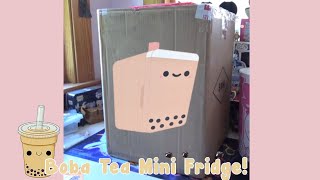 Unboxing the *LIMITED EDITION* Smoko Pearl Boba Tea Mini Fridge & Mail from Poroful!