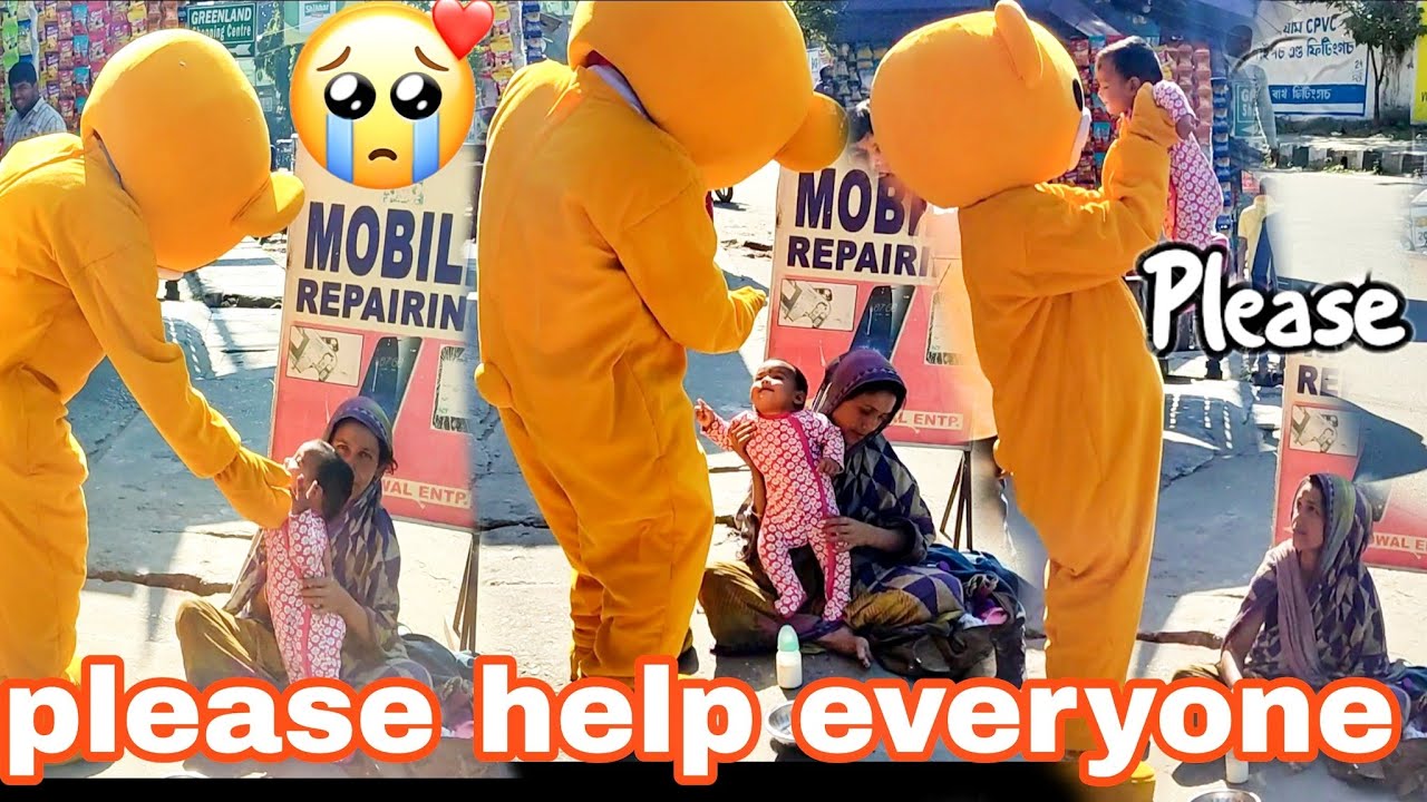 Teddy Bear Emotional Video🥺 | Heart Touching Moment😭 | Teddy Bear Love And Helping Unknown People ❤