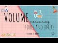 Measuring Volume And Mass: Tools, Units, And Concepts