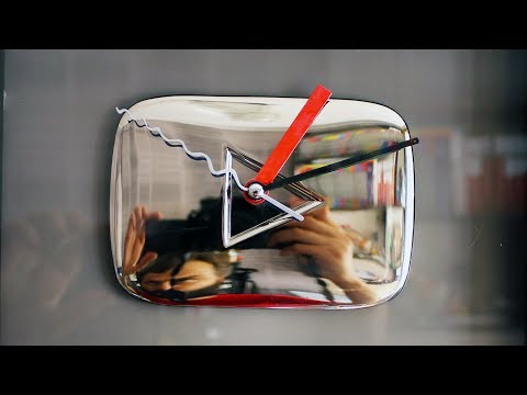 როგორ გავაკეთოთ საათი იუთუბის ვერცხლის ღილაკისგან