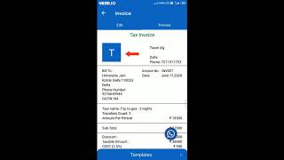 Adding company's logo in fast invoice