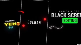 How to create black screen status video ||black screen status video in inshot ||@GolapSarkhatun-i2i  screenshot 4