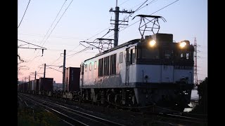 運用復帰!代走1652レ EF64 1020 パロマコンテナあり