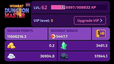 End Season #19 Dungeon Master #womplay #dungeonmaster #crypto Wombat