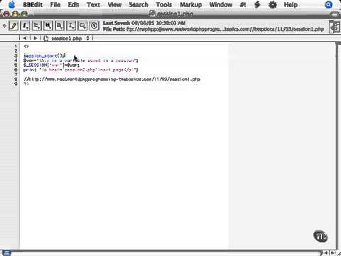 php Tutorial for Beginners 84  Session Tracking With Database part 1