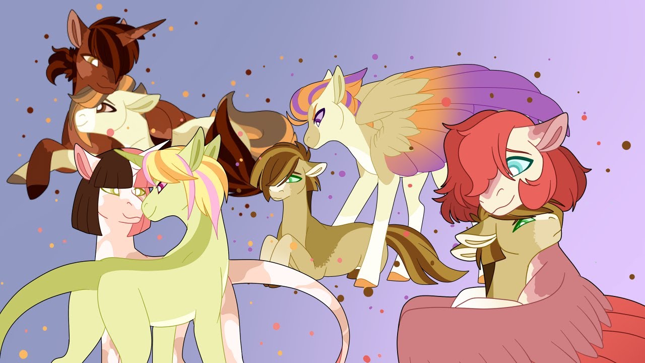 [SPEEDPAINT] MLP Next Gen: Clayverse Couples Batch 7