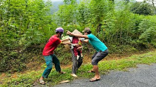 On the way to find my child - two young men blocked the road, dragged me into the bushes ?