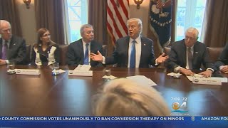 DACA & Trump's Border Wall Discussed For Bipartisan 'Bill Of Love'