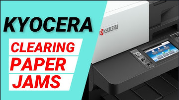 How to REMOVE Paper Jam in Kyocera ECOSYS Printer and Photocopier! | MiingTv