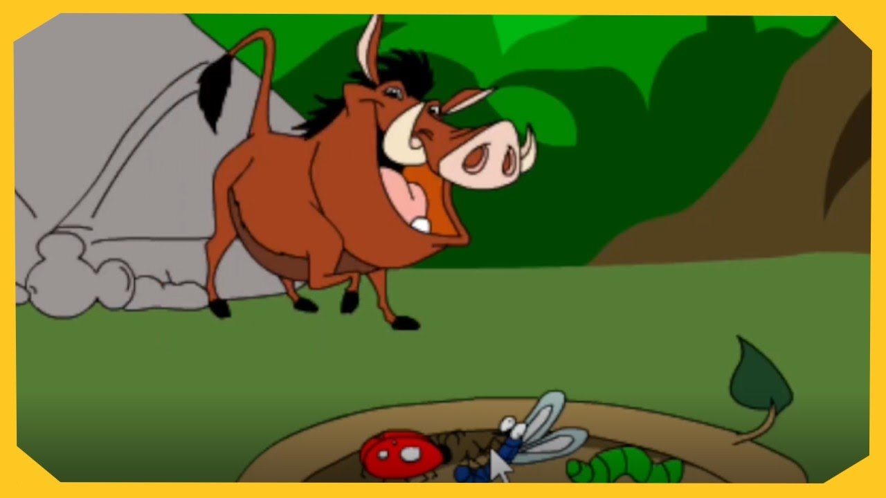 Игра «Король Лев: Диета Пумбы» (браузерная игра)