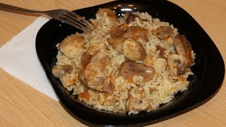 Плов с грибами и мясом! Ароматный, сочный, рассыпчатый! ОТЛИЧНЫЙ РЕЦЕПТ! Pilaf dish(Спасибо за ПРОСМОТР! Понравилось видео? ПОСТАВЬ LIKE !!! В этом видео подробно покажу и расскажу любимый рецеп..., 2015-11-05T16:04:22.000Z)