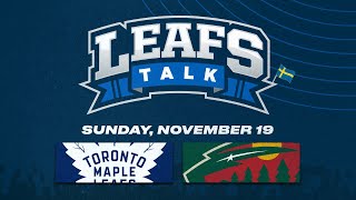 Maple Leafs vs. Wild LIVE Post Game Reaction - Leafs Talk