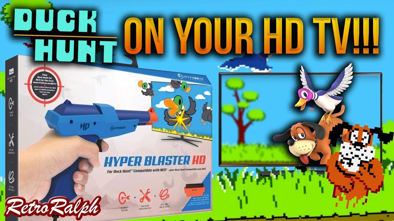 Duck Hunt on your HDTV - Hyperkin Hyper Blaster HD