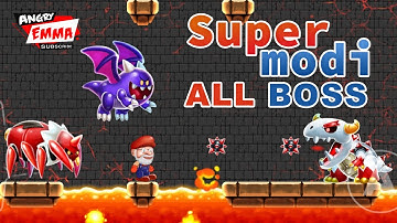 Super Run Go (Super modi) - ALL BOSSes