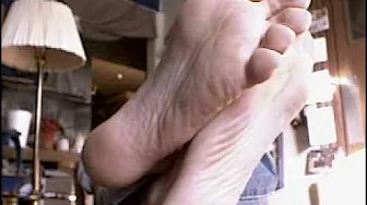 Fine wine and feet, for Christmas.