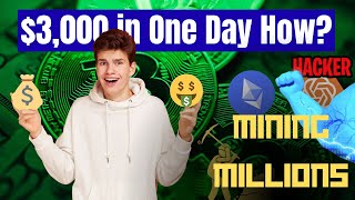 How I Made $3,000 in One Day Mining Crypto with ChatGPT
