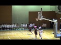 【高校バスケ】明成高校 八村塁選手のダンク　2発