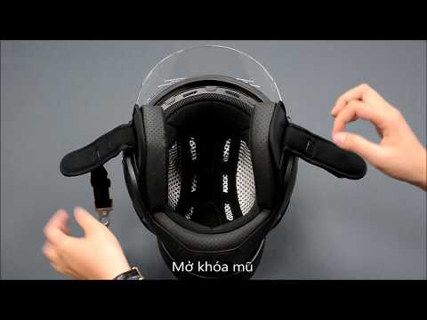HƯỚNG DẪN THÁO LẮP LÓT MŨ SUNDA 617