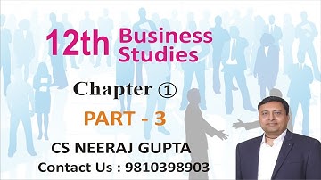 Bst Class 12 Chapter 1 Part 3 Inter - relation Effeciveness & Efficiency | Neeraj Gupta