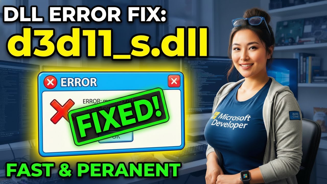 Missing D3d11_s.dll? Don't Panic.