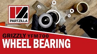 How to Change the Front Wheel Bearings on a Yamaha Grizzly | 2007 Yamaha YFM700 Grizzly
